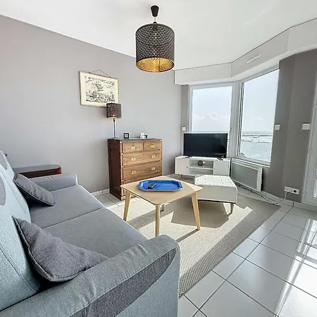 Bel En Front De Avec Balcon, Parking Et équipements Modernes - Fr-1-361-327 Apartamento Granville